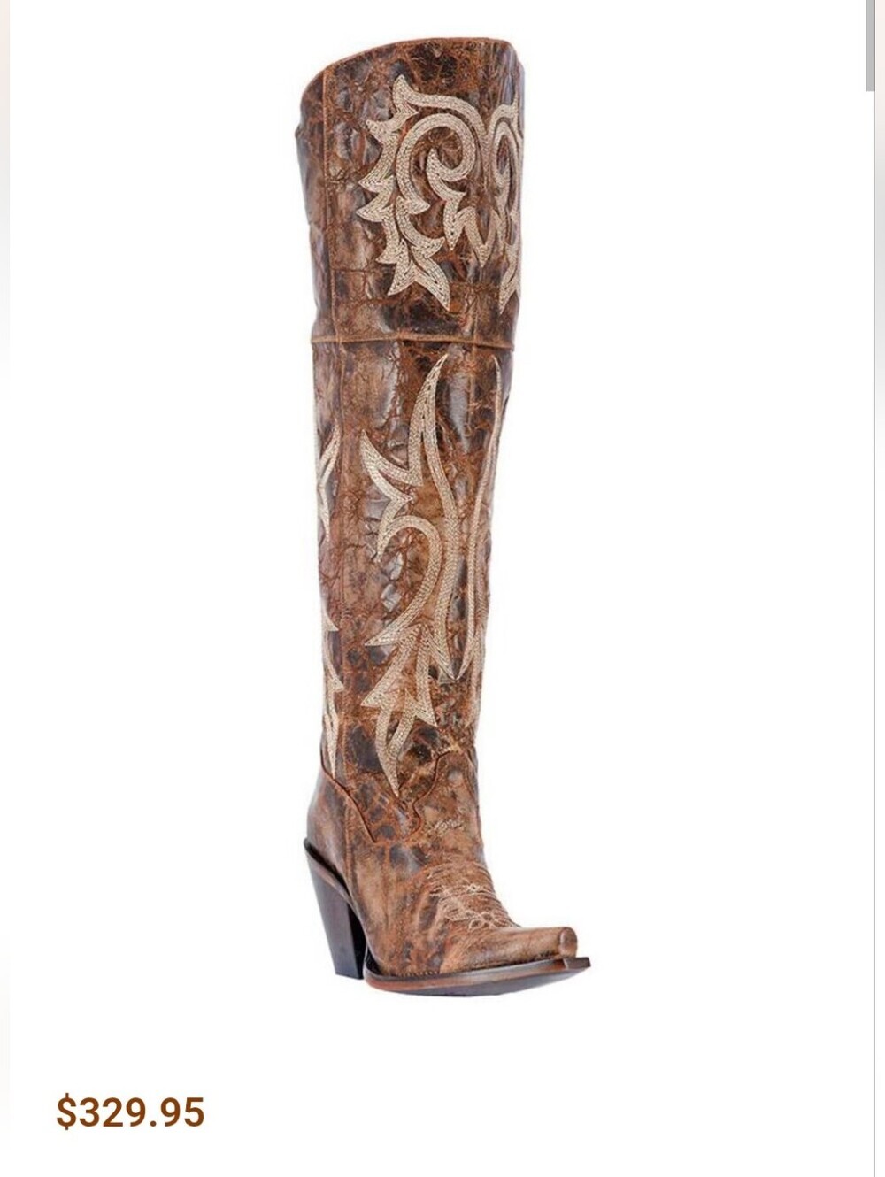 Dan Post Women's Jilted Knee-High Boots - Snip Toe